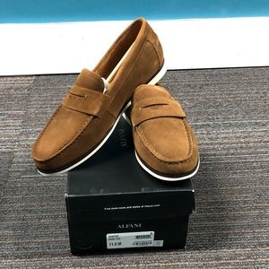 Alfani Men’s Leather Toe Penny Loafers